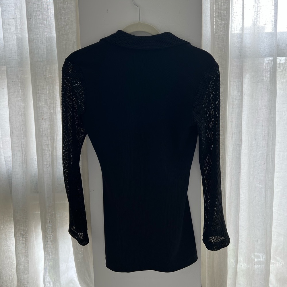 VINTAGE 90s RAVE BLOUSE - Picture 5 of 5